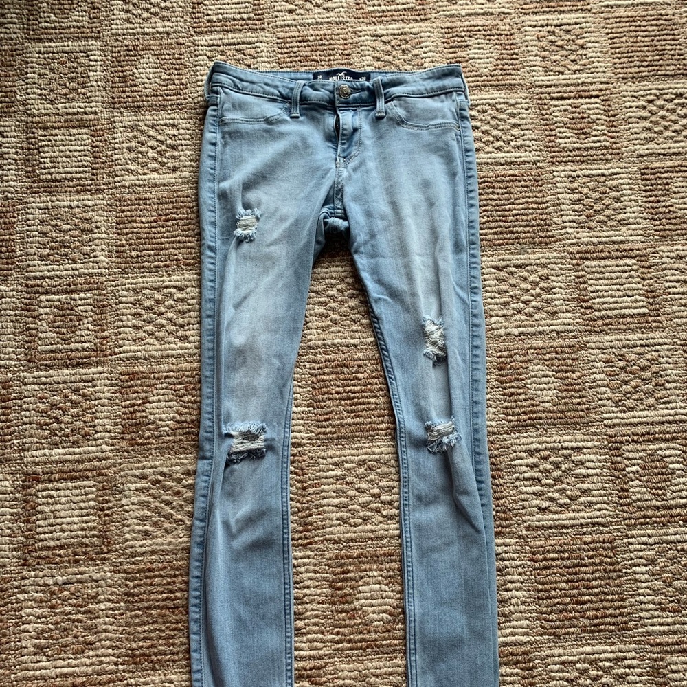 Hollister ripped jeans